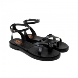 Sandalias Planas Mujer Porronet 3230 Negro