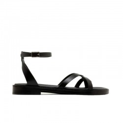 Sandalias Planas Mujer Porronet 3230 Negro