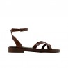 Sandalias Planas Mujer Porronet 3230 Moka