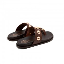 Sandalias Planas Mujer Porronet 3297 Moka