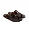 Sandalias Planas Mujer Porronet 3294 Moka