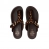 Sandalias Planas Mujer Porronet 3294 Moka