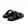 Sandalias Planas Mujer Porronet 3294 Negro