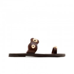 Sandalias Planas Mujer Porronet 3214 Moka