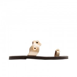 Sandalias Planas Mujer Porronet 3214 Oro