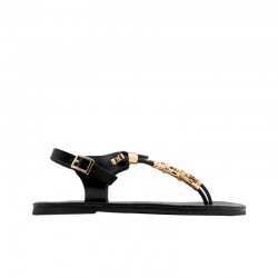 Sandalias Planas Mujer Porronet 3205 Negro