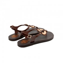 Sandalias Planas Mujer Porronet 3218 Moka