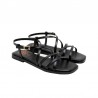 Sandalias Planas Mujer Porronet 3221 Negro