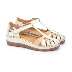 Sandalias Planas Mujer Pikolinos W8K-0705 Beig