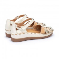 Sandalias Planas Mujer Pikolinos W8K-0705 Beig