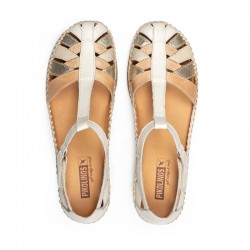 Sandalias Planas Mujer Pikolinos W8K-0705 Beig