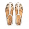 Sandalias Planas Mujer Pikolinos W8K-0705 Beig