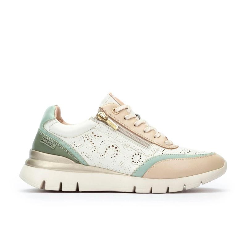 Zapatos Casual Mujer Pikolinos W4R-6622 Beig