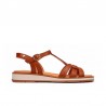 Sandalias Planas Mujer Pikolinos W9B-0798 Beig