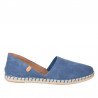 Zapatos Casual Mujer Verbenas Carmen Azul
