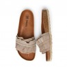 Sandalias Planas Mujer Verbenas Rocio Taupe