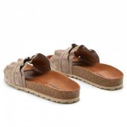 Sandalias Planas Mujer Verbenas Rocio Taupe