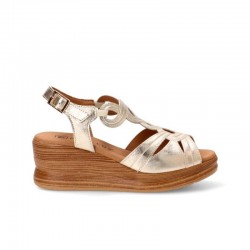 Cuñas Mujer Pitillos 11050 Oro
