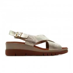 Cuñas Mujer Zapp 8221 Oro