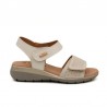 Sandalias Planas Mujer Mysoft 001 Beig