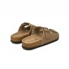 Sandalias Planas Mujer Mysoft 075 Taupe