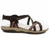 Sandalias Planas Mujer Skechers Reggae Slim - Sun Array Marron