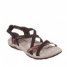 Sandalias Planas Mujer Skechers Reggae Slim - Sun Array Marron