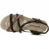 Sandalias Planas Mujer Skechers Reggae Slim - Sun Array Marron