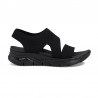 Sandalias Planas Mujer Skechers 119458 Negro