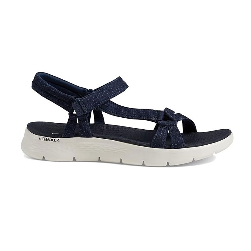 Sandalias Planas Mujer Skechers 141451 Marino