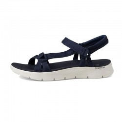 Sandalias Planas Mujer Skechers 141451 Marino
