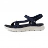 Sandalias Planas Mujer Skechers 141451 Marino