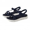 Sandalias Planas Mujer Skechers 141451 Marino