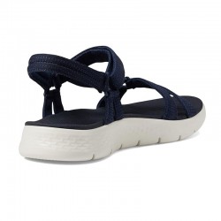 Sandalias Planas Mujer Skechers 141451 Marino