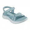 Sandalias Planas Mujer Skechers 141451 Verde