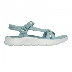 Sandalias Planas Mujer Skechers 141451 Verde