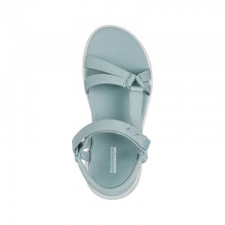 Sandalias Planas Mujer Skechers 141451 Verde