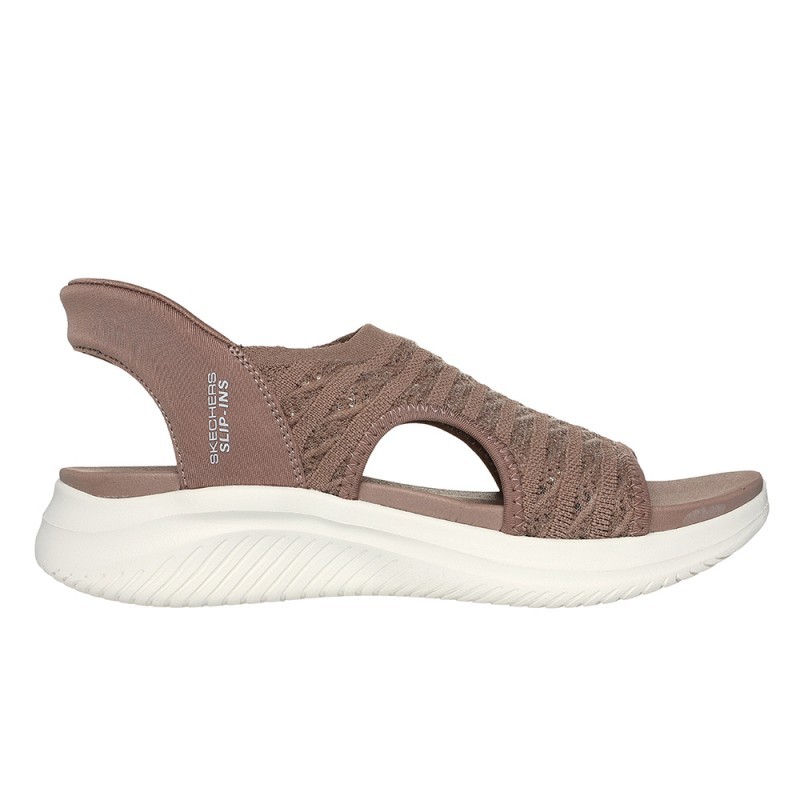Sandalias Planas Mujer Skechers 119805 Marron