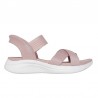 Sandalias Planas Mujer Skechers 119975 Rosa