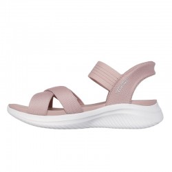 Sandalias Planas Mujer Skechers 119975 Rosa