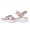 Sandalias Planas Mujer Skechers 119975 Rosa