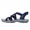 Sandalias Planas Mujer Skechers 163460 Marino