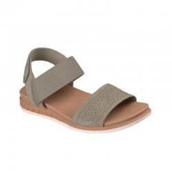 Cuñas Mujer Skechers Bobs Desert Kiss Low - Top Lok Verde