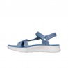 Sandalias Planas Mujer Skechers 141451 Azul