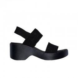 Sandalias de Tacón Mujer Skechers Cali Day Negro-Negro