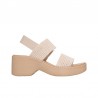 Sandalias de Tacón Mujer Skechers Cali Day Beig