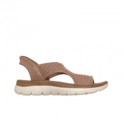 Sandalias Planas Mujer Skechers Summits - Sweetly Evolved Marron