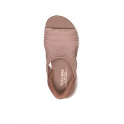 Sandalias Planas Mujer Skechers Summits - Sweetly Evolved Marron