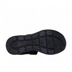 Sandalias Planas Mujer Skechers D'lux Walker - Adored Days Negro-Negro
