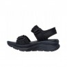 Sandalias Planas Mujer Skechers D'lux Walker - Adored Days Negro-Negro